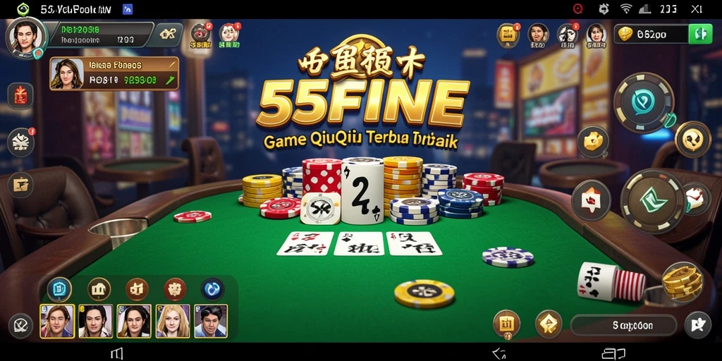 Screenshot gameplay QiuQiu yang menarik dan kompetitif.