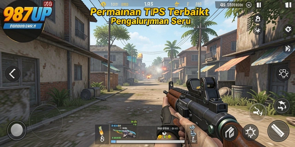 Tangkapan layar permainan TPS penuh aksi dari 987UP.