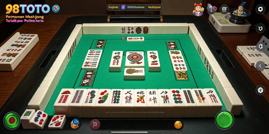Gameplay menarik dari 98TOTO dalam permainan Mahjong.