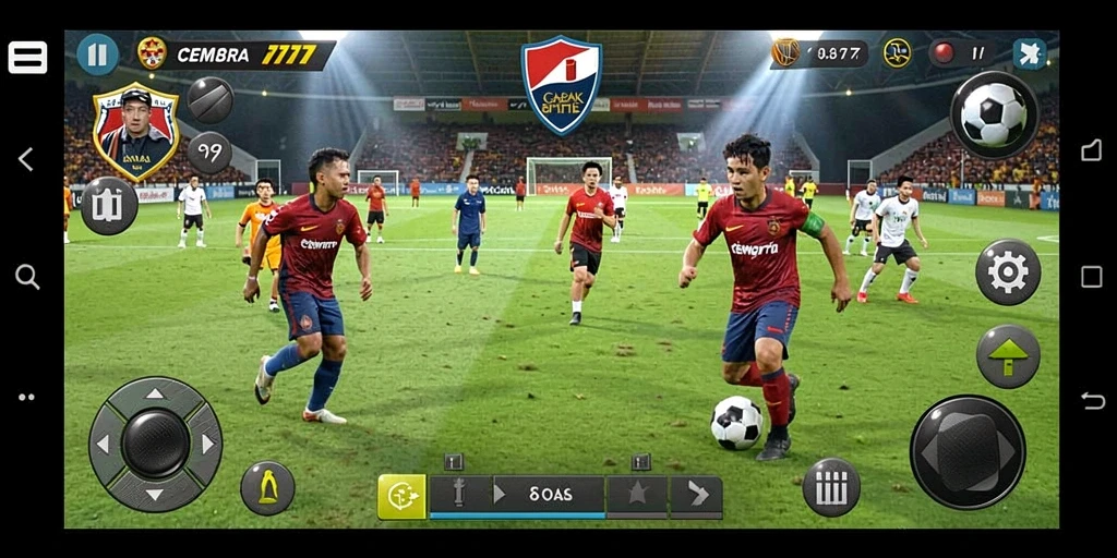 Contoh tampilan gameplay mendebarkan CEMARA777.