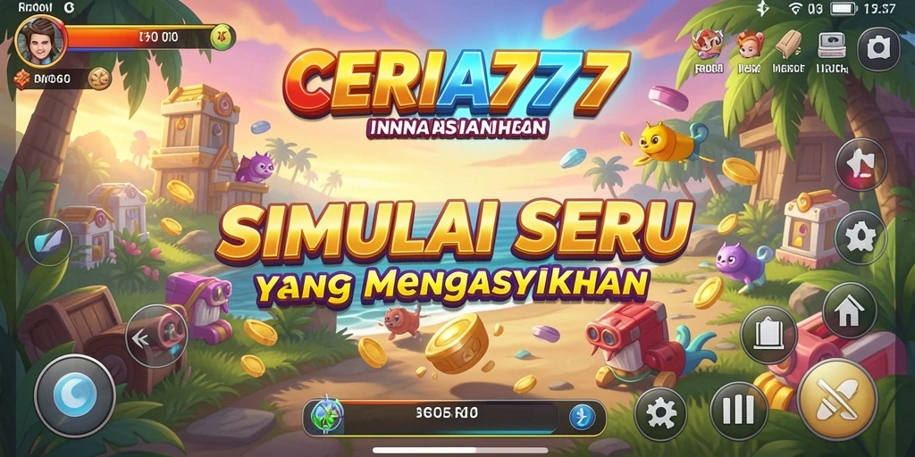 Tampilan gameplay CERIA777 yang menarik dan interaktif dalam simulasi kehidupan.