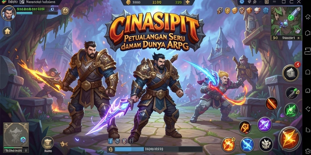 Tampilan seru dengan aksi pertempuran dalam CINASIPIT.