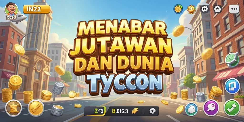 Screenshot game IN22 menampilkan pengalaman bermain Tycoon yang menarik.