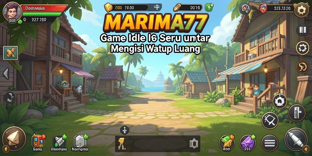 Screenshot gameplay MARIMA77 yang menampilkan aksi santai dan menarik.