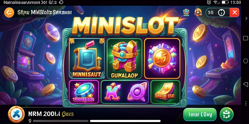 Tampilan menarik dari gameplay <strong>MINISLOT</strong> yang penuh warna.