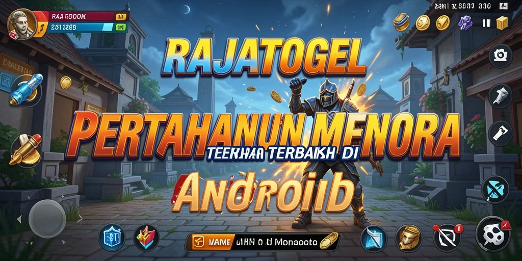 Tampilan gameplay menara pertahanan RAJATOGEL yang seru dan interaktif.