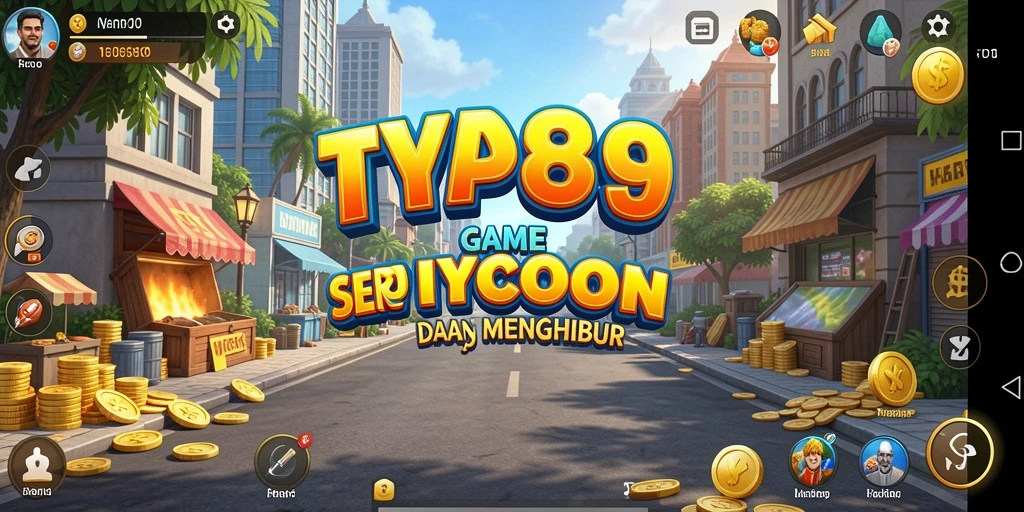 Menampilkan gameplay menarik dari pengalaman Tycoon.